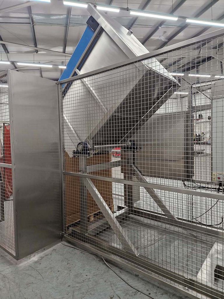 palletbox tipper kantelaar