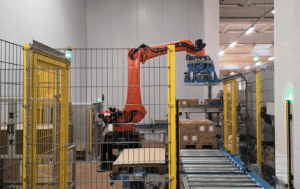 ABB Palletiser palletiseur robotica