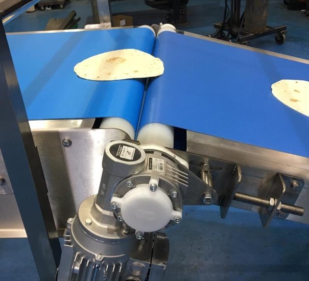transportband voeding inox farma
