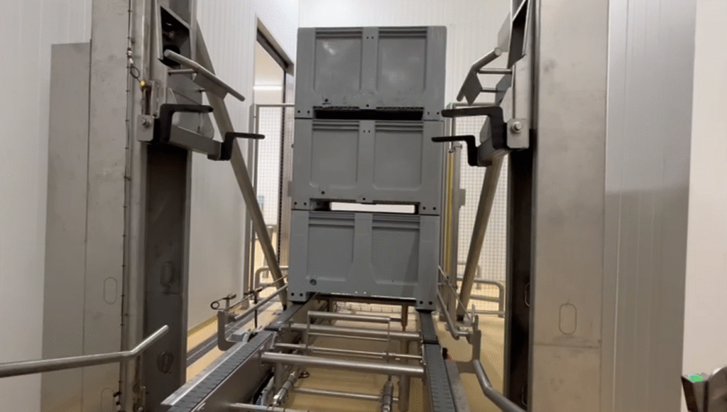 Bakken stapelaar machine